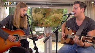 NoaBambur ft. Nielson - ''Geen zin om chagrijnig te zijn'' [LIVE @ Koffietijd]