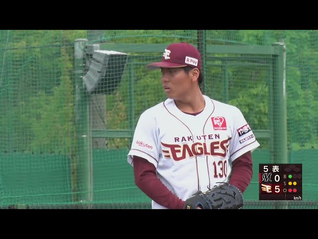 【ファーム】イーグルス・古賀康誠 初先発で6回までノーヒットに抑えるなど、7回7奪三振無失点!!  2024年5月30日 東北楽天ゴールデンイーグルス 対 千葉ロッテマリーンズ