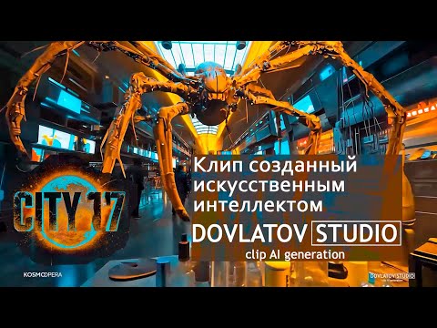 Ai clip созданный @dovlatovstudio для Sulima vs Strofaria - City 17 (KOSMOOPERA remix)