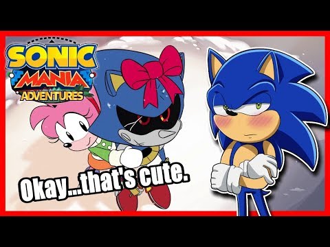 OKAY AMY WAS CUTE!! Sonic Reacts Sonic Mania Adventures - Part 6 (Holiday Special)