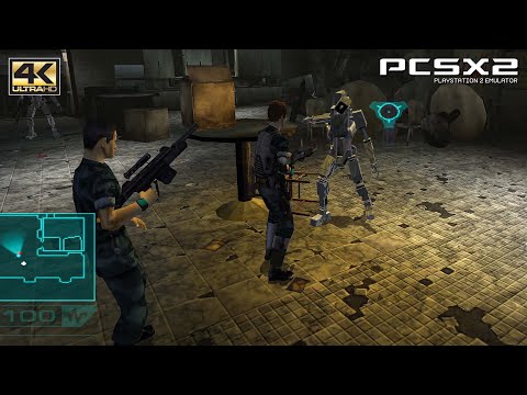 The Terminator: Dawn of Fate - PS2 Gameplay UHD 4k 2160p / 60 FPS Patched (PCSX2)