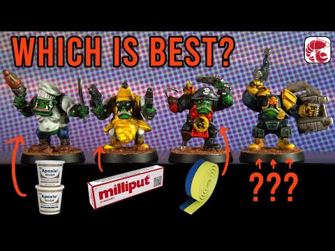 Kitbashing Orcs in a Hobby Sculpting Putty Battle Royal! | Space Gits