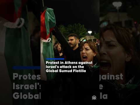Protests erupt in Greece after Israeli attack on Gaza-bound aid flotilla