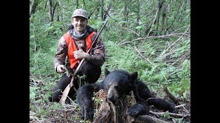Chasse a l&#39;ours TIR COLONNE 2 / Black bear hunting SPINE SHOT 2
