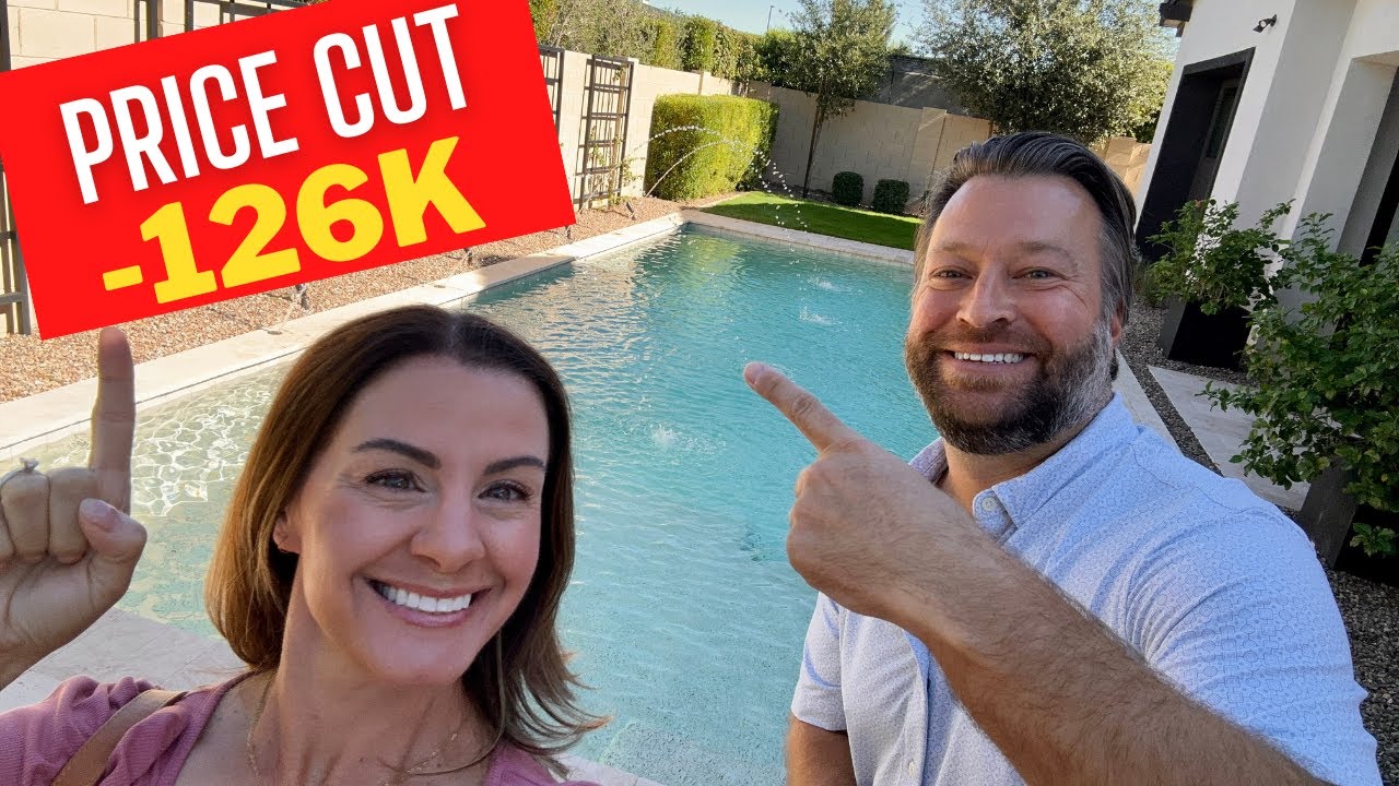 Inside A Luxury Gilbert Arizona Pool Home For Sale With A Huge Price Cut - Seville Community
