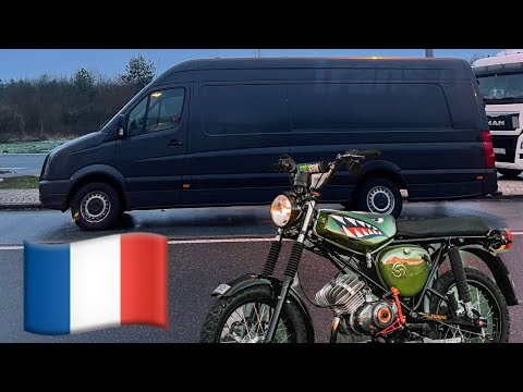 Mit 3,5 T und Simson nach Süd-Frankreich Vlog I