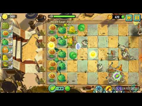 Nightmare foxy plays plant's vs zombies 2