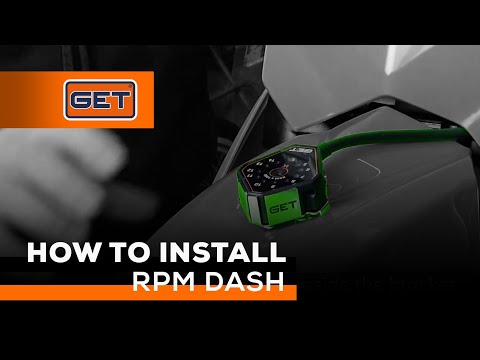 How to install GET Launch Control RPM DASH on your dirt bike