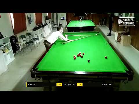 TUSCANY SNOOKER ACADEMY - REG. FIBIS TOSCANA CAT. B 2020/21 - A. FOTI vs L. PICCHI