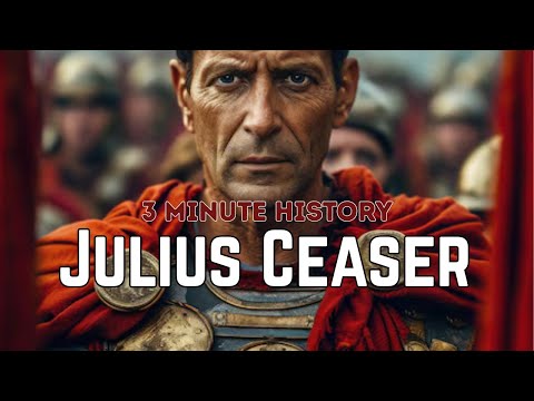 3 Minute History of Julius Caesar | Rise, Rule & Assassination Explained Fast