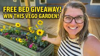 Front Porch Gets a Glow Up | Vego Garden Beds Installed