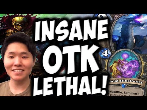 INSANE Lethal! | Can You Spot It? | OTK ROGUE | THE WITCHWOOD | HEARTHSTONE | DISGUISED TOAST