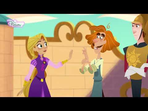 Soutěž o poklad | Dobrodružství Na vlásku | Disney Channel Česká republika