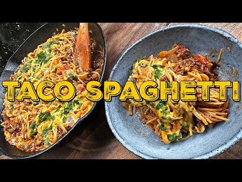 TACO SPAGHETTI - Alles Gute aus einer Pfanne - One Pot Taco Spaghetti