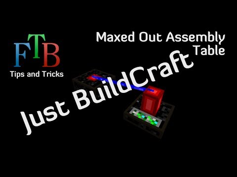 B092 Feed The Beast Tips and Tricks E24.1 - Maxed Out Assembly Tables