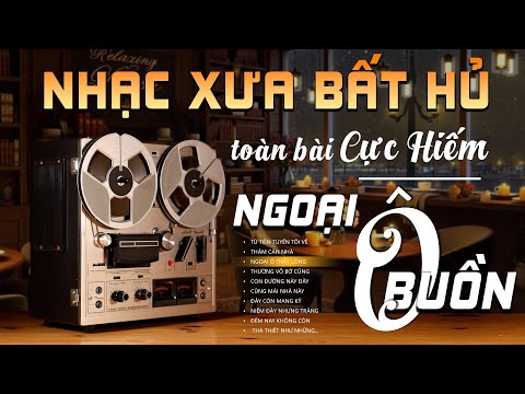 Mưa Đêm Tỉnh Nhỏ, Đoạn Buồn Đêm Mưa - LK Nhạc Vàng Hải Ngoại Xưa Bất Hủ Nghe Là Ngủ - Công Tuấn