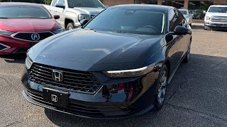 2024 Honda Accord EX CVT | Black Exterior, Gray Interior | Southern Import Specialist