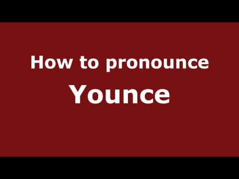 How to Pronounce Younce - PronounceNames.com