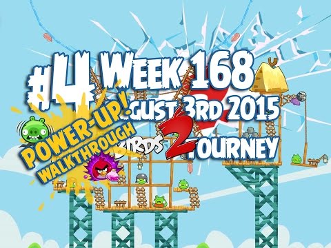 Angry Birds Friends AB2 Tournament Level 4 Week 168 Power Up Highscore Walkthrough