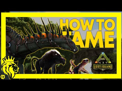 How To Tame Amargasaurus, Dinopithecus & Sinomacrops on Lost Island! | ARK: Survival Evolved