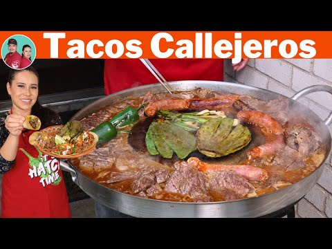 El SECRETO para los Mejores TACOS estilo Taqueria Usando una CHORICERA | Tacos Callejeros