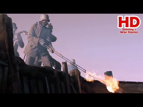 Tolkien - WW1 Trench Flamethrower Dragon Scene
