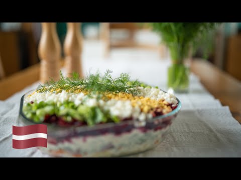 SO SCHMECKT EUROPA: Lettland 🇱🇻 - Siļķe kažokā