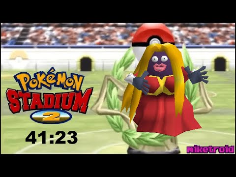 Pokémon Stadium 2 - Challenge Cup [Master Ball] Blindfolded in 41:23