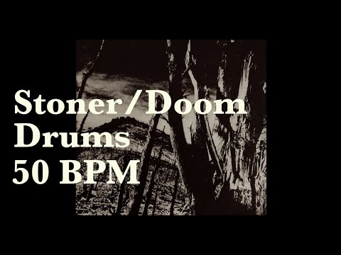 Stoner / Doom / Sludge Metal Drum Track 50 bpm