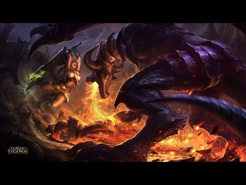 SHYVANA LOL OP ALL LINES