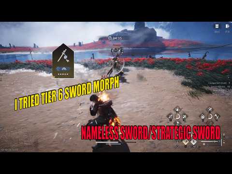 I Tried Tier 6 Sword Morph In 1V1 PVP | Nameless Sword/Strategic Sword | Where Winds Meet PVP