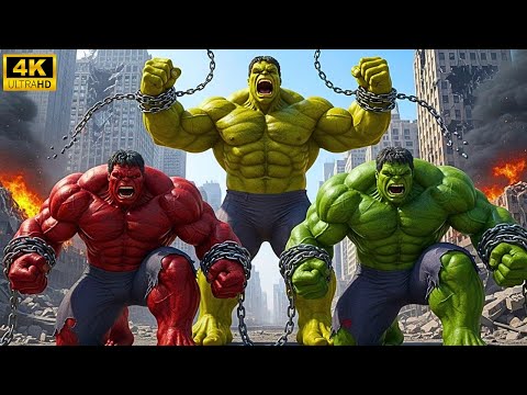 RED HULK vs YELLOW HULK EPIC BATTLE! However, HULK Unexpected SAVE Changes Everything!