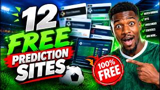 🔥🔥🔥12 FREE Football Prediction Websites You Need to Know in 2026🥵🥵🥵