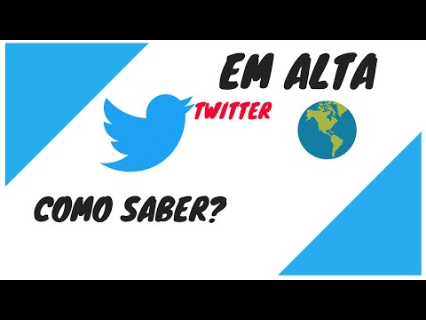 Como saber quais assuntos estão BOMBANDO NO TWITTER? (Trending Topics no Twitter)