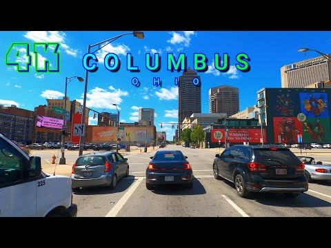 Columbus Drive Part 3/4, Ohio USA 4K - UHD