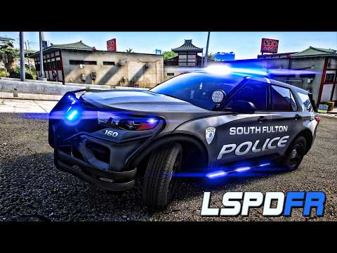 GTA 5 MODS LSPDFR SOUTH FULTON IN GTA 5 CITY PATROL
