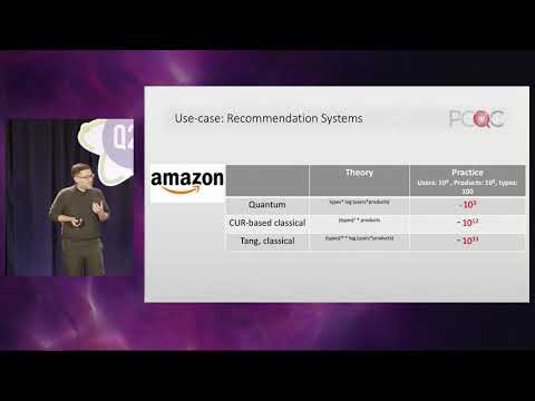 Q2B 2018 - Quantum algorithms for supervised and unsupervised learning
