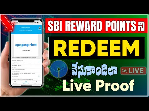 How To Redeem SBI Credit Card Reward Points Telugu 2024 | Credit Card 2024 | Reward Points Redeem
