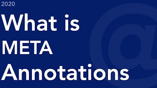 Java Annotations | Meta Annotations(@Target, @Retention, @Inherited, @Documented)