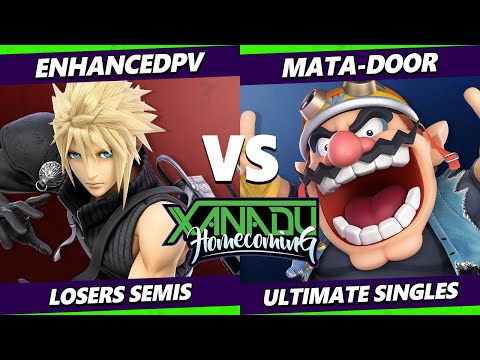 Xanadu Homecoming Losers Semis - enhancedpv (Cloud) Vs. Mata-Door (Wario) Smash Ultimate - SSBU