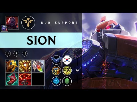 Sion Support vs Leona - KR Diamond Patch 25.24
