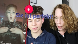 Meine Mutter reagiert auf eure Musicallys !