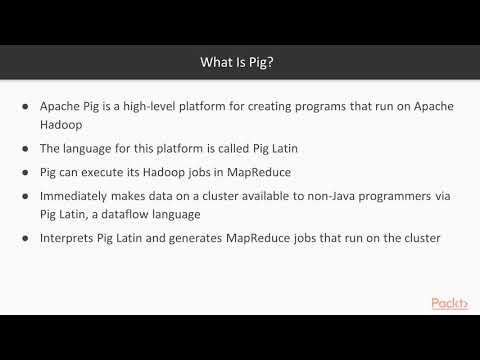 Hands On Big Data Processing with Hadoop 3 Pig Background | packtpub com