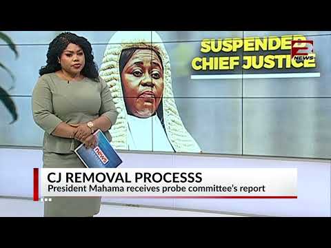 CJ Removal: President Mahama receives report from probed committee