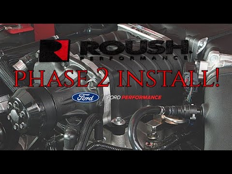 Phase 2 Roush Supercharger Upgrade kit Install!