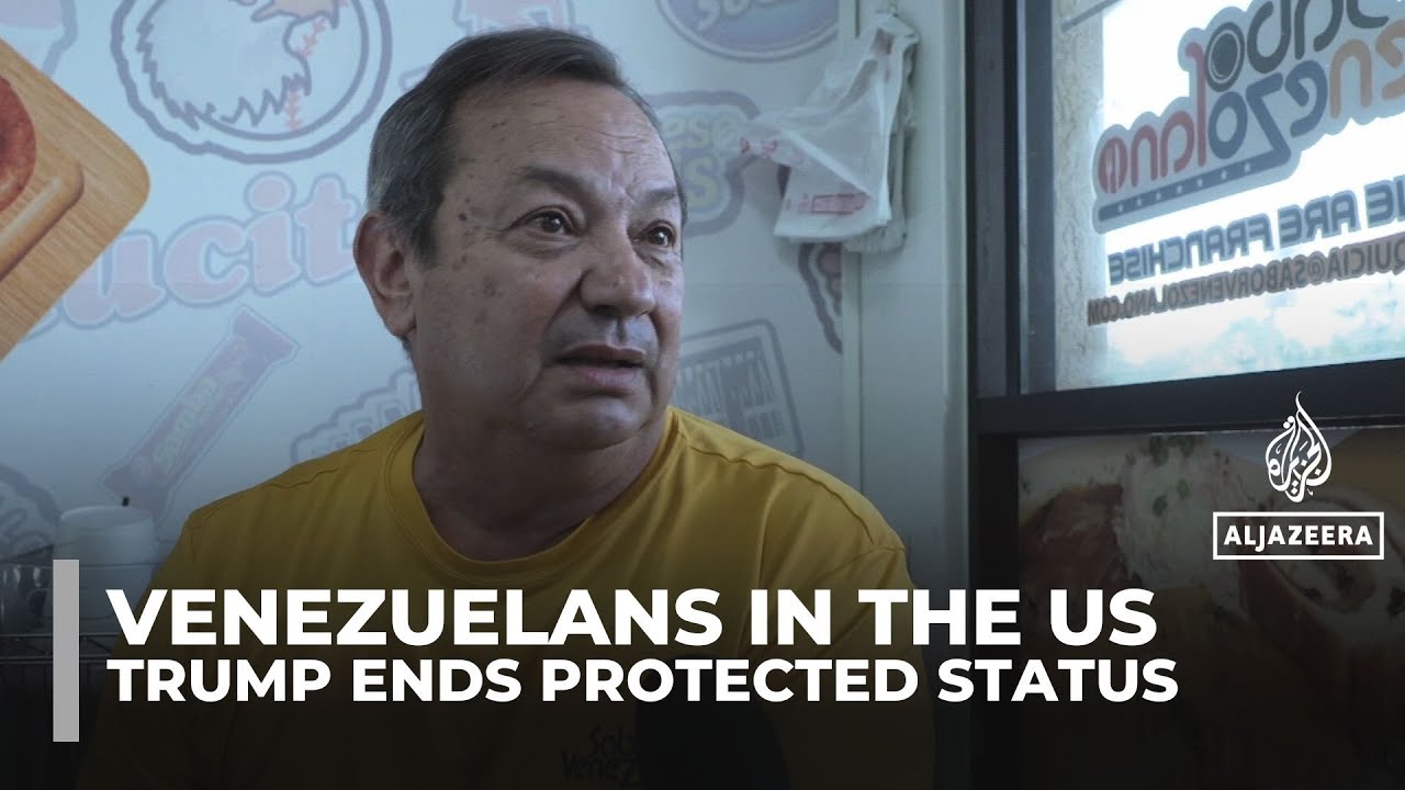 Venezuelans in the US face uncertainty as Trump cancels protected status