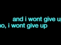 Jana Kramer- I Won't Give Up (Lyrics On Screen ...