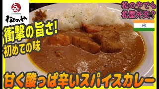 激うま！甘い香りと酸っぱ辛さが衝撃的な南インド伝統のスパイスカレーが登場【昼めしジプシー】松のや×マイカリー食堂