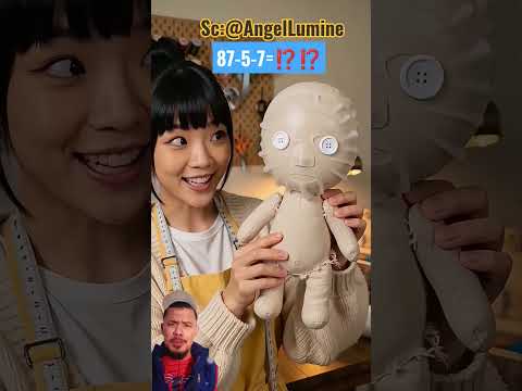 MAU BUAT BONEKA TAPI GAK MODAL #funny #comedy AngelLumine