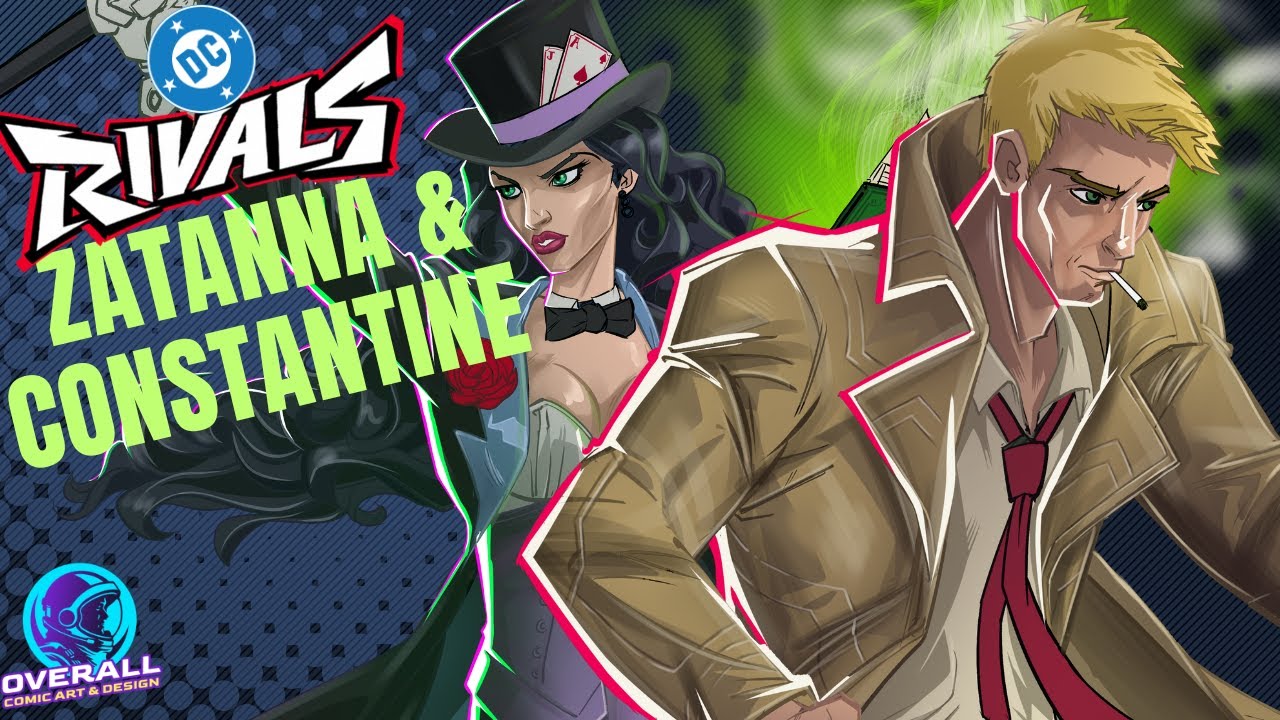 Turning DC’s Magic Duo into Marvel Rivals Epic Art!